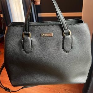 Kate spade satchel purse black